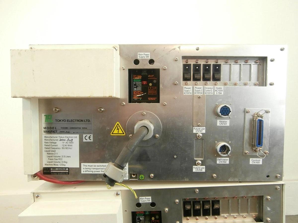 Used TEL Tokyo Electron Y331-D204CE Thermo Generator Control Unit D204 Lot of 3 As-Is