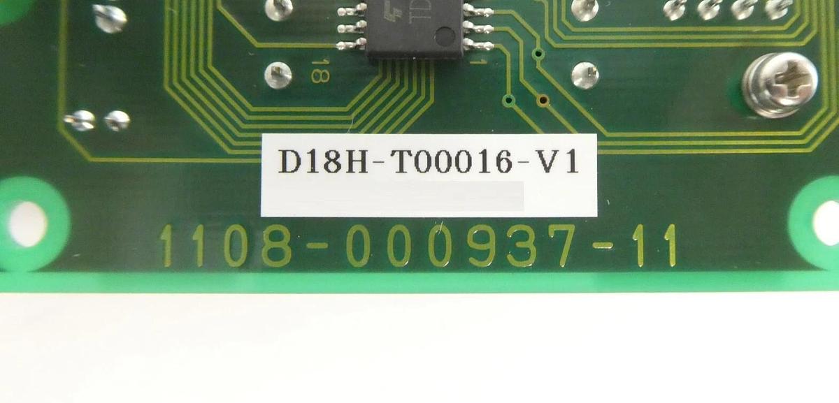TEL Tokyo Electron D18H-T00016-V1 I/O PCB Assembly MC-31197 New Surplus