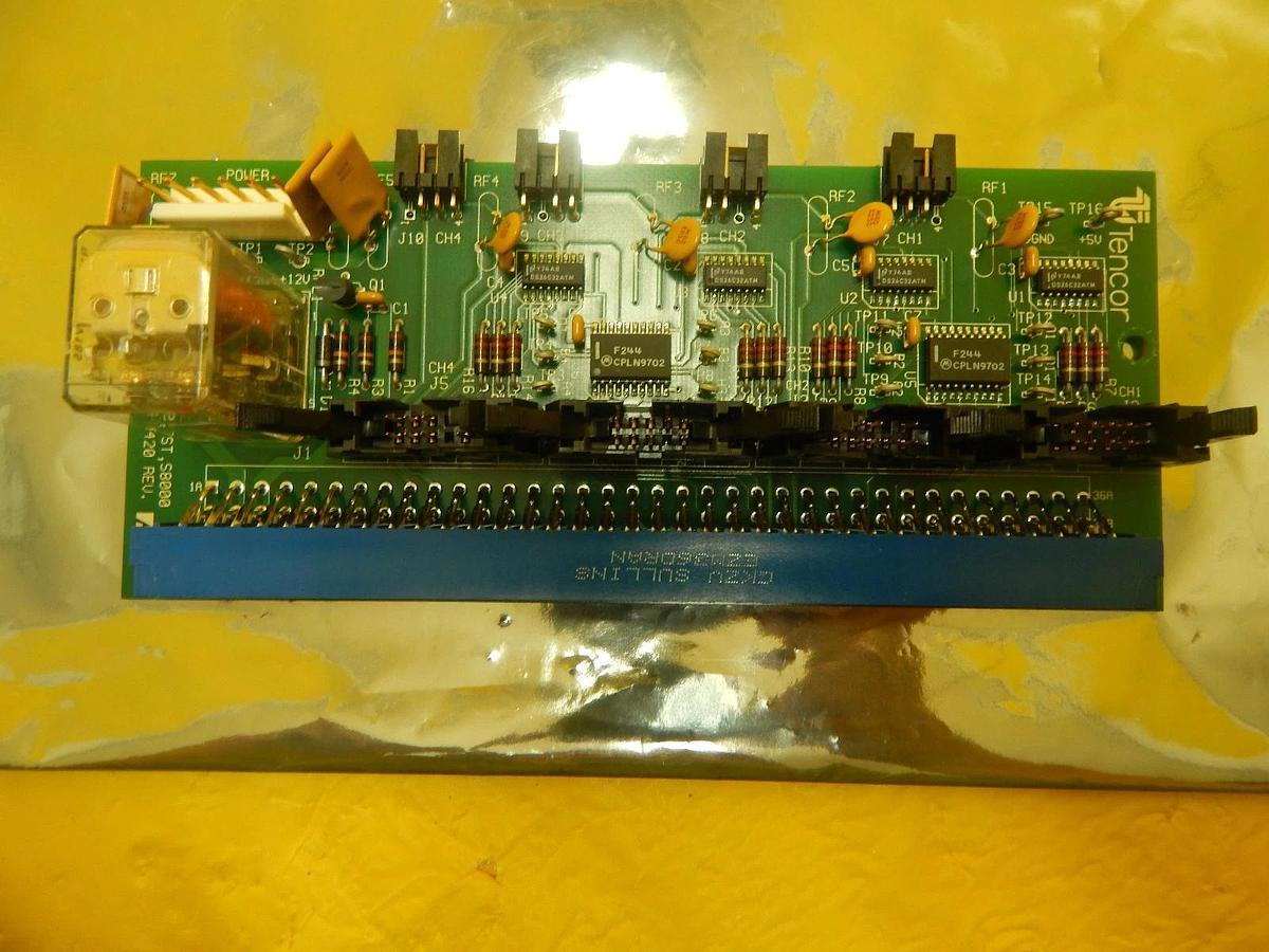 Used Tencor Instruments 294420 Motor Distribution S8000 PCB Board Rev. B KLA Used