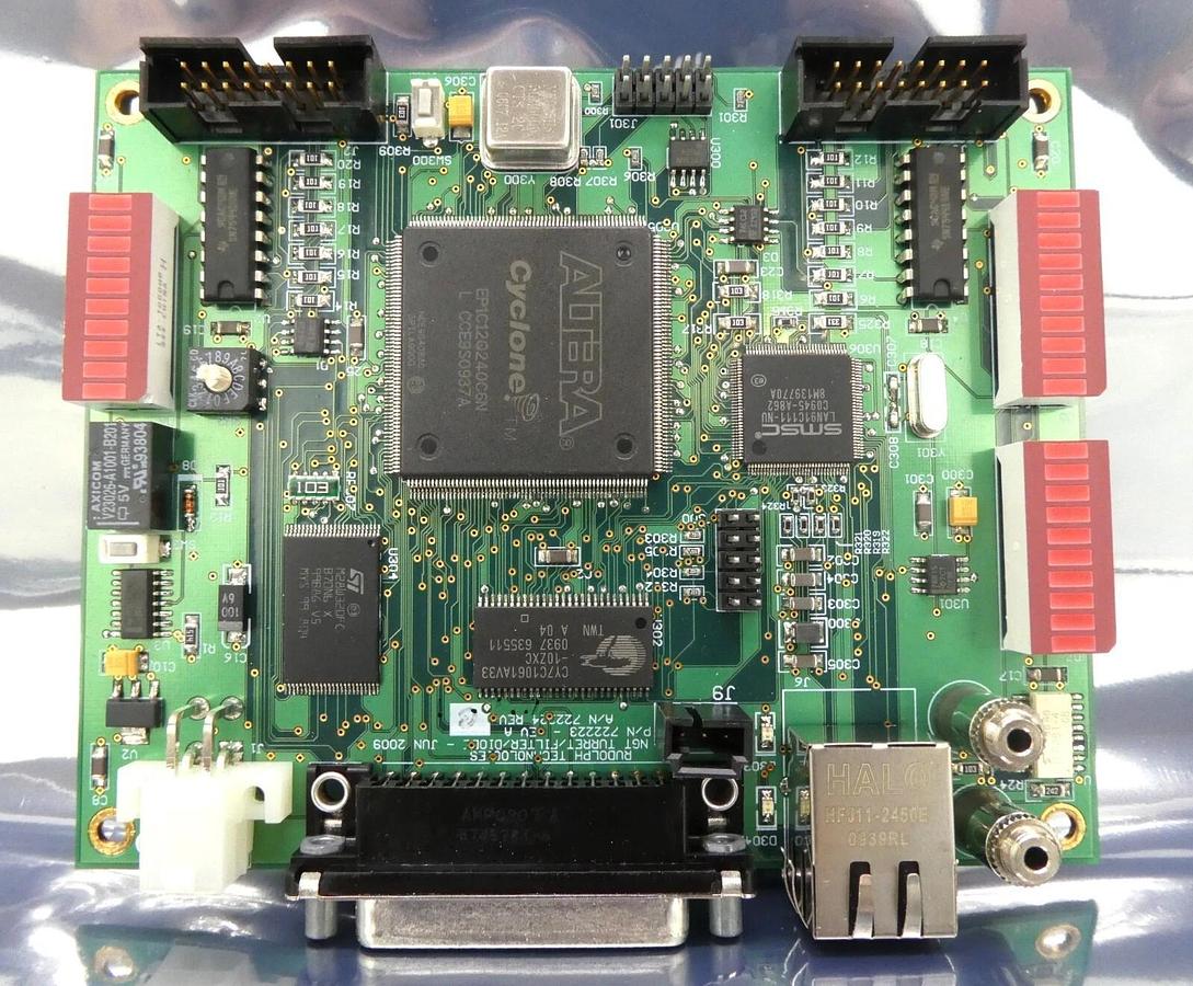 Used Rudolph Technologies 722223 NGT Turret/Filter/Diode PCB Assembly Working Spare