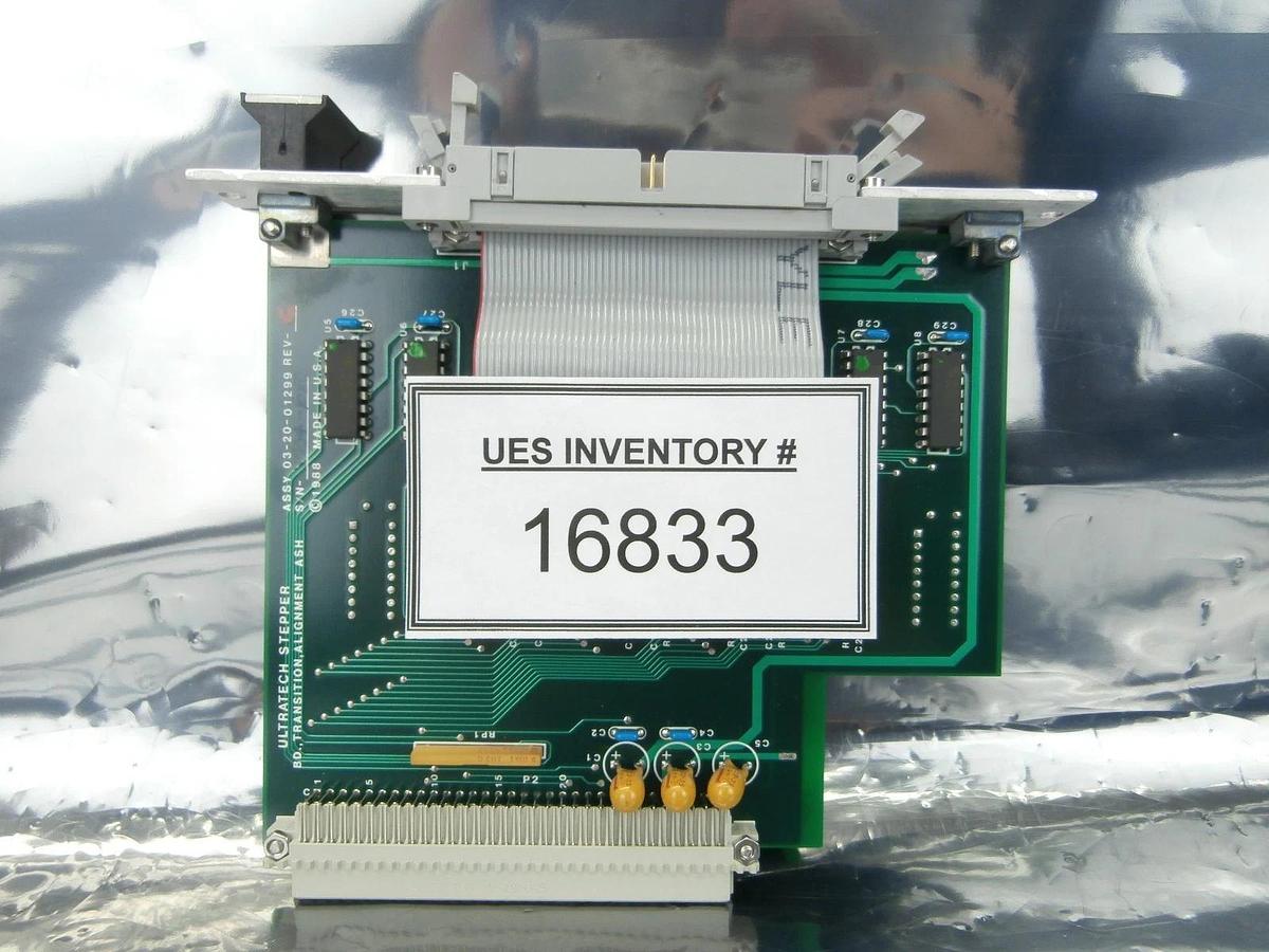 Used Ultratech Stepper 03-20-01299 Transition Alignment ASH PCB Card ALIGN Used