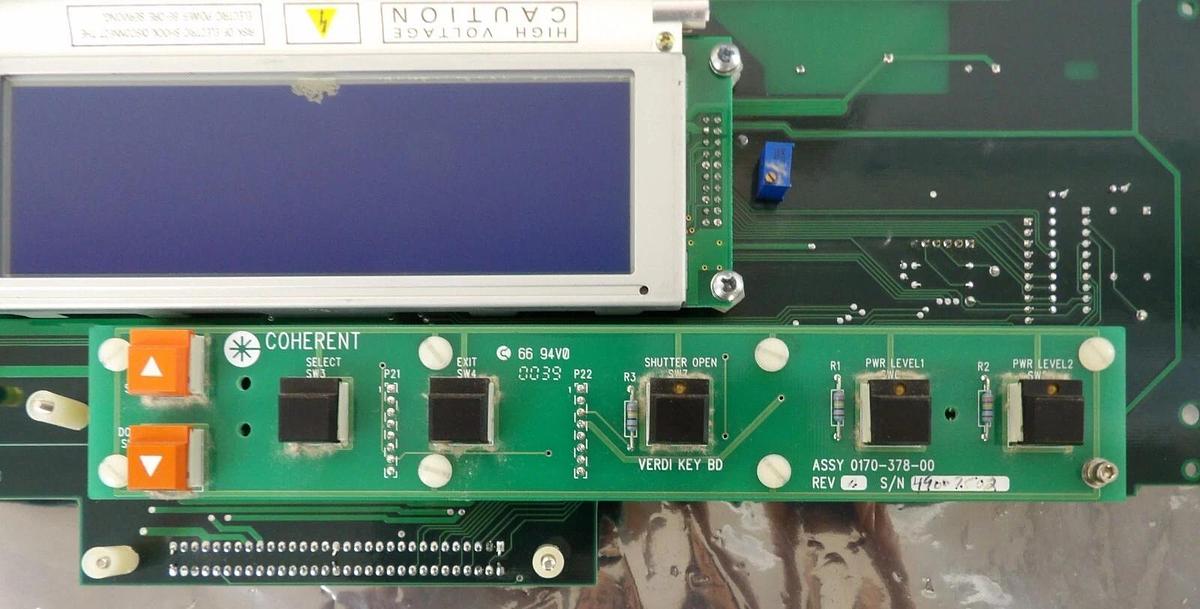 Used Coherent 0172-463-01 Avia Verdi Display PCB Board 355-3000 Working