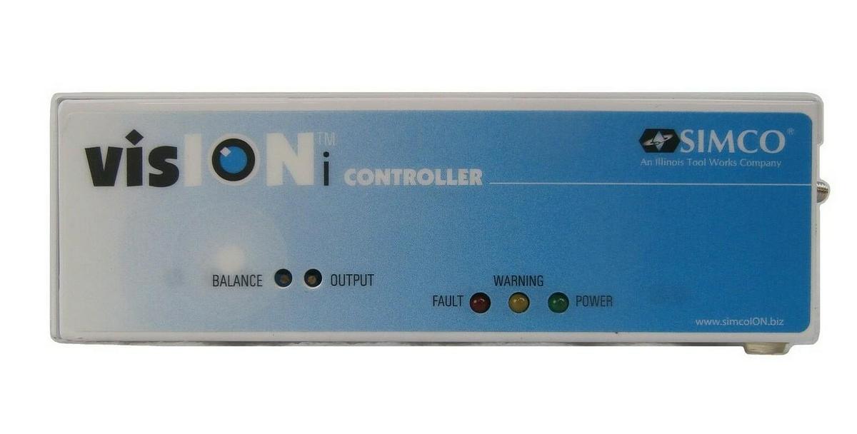 Used Simco 4010729 Ionizing Bar Controller Ionizer VISION i Missing Cap As-Is Working