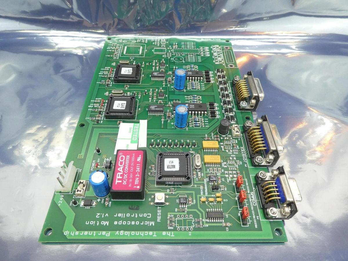 Used The Technology Partnership Microscope Motion Controller PCB Working Surplus
