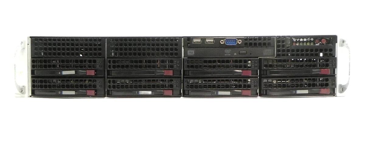 Used SuperMicro CSE-825 System Control Server Xeon CPU 2.33GHz New Surplus