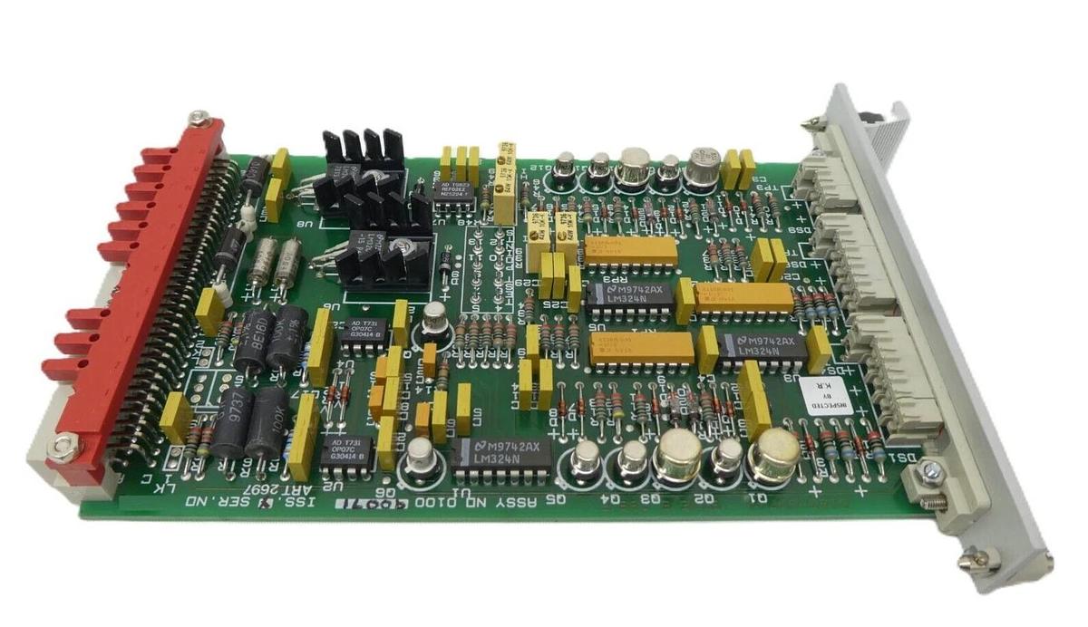 Used AMAT Applied Materials 0100-90071 Cryo Pump Temperature Monitor PCB Card Working