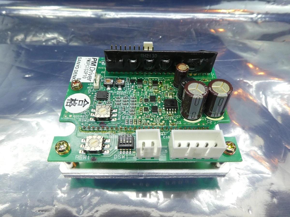 Used Sanyo Denki PMDPC1S3P10 PM Driver PCB PRS-4719B Reseller Lot of 8 Working Spare