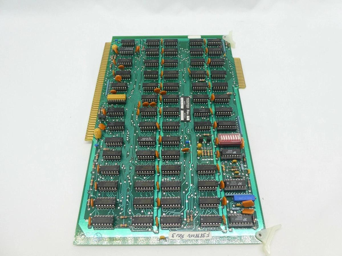 Used Varian Semiconductor VSEA F3898003 End Station Logic PCB Card Rev. 3 Working