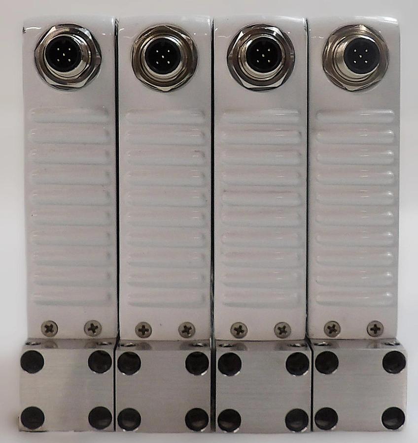 Used Brooks Instrument GF125C-105871 Mass Flow Controller MFC Lot of 4 Surplus