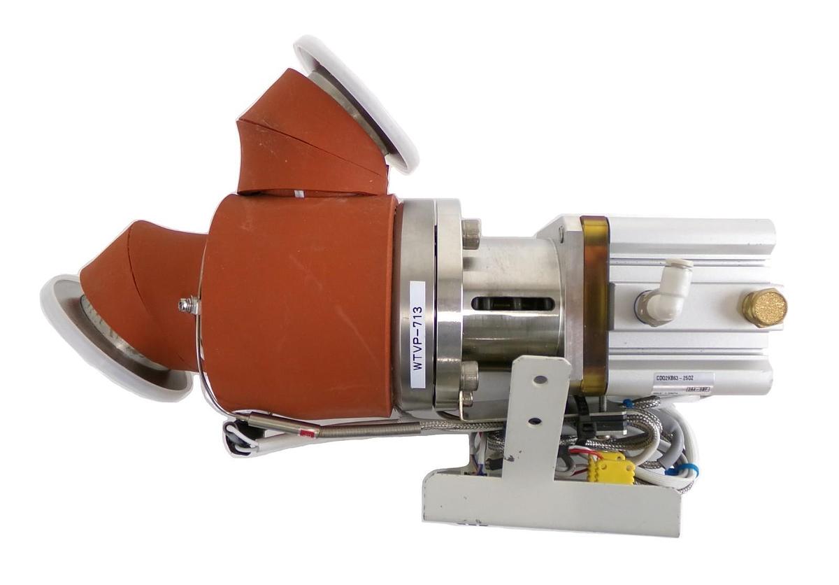 Used SMC WTVP-713 High Vacuum Angle Valve CDQ2KB63-25DZ Working Surplus