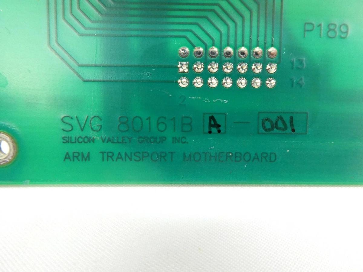 Used SVG Silicon Valley Group 80161BA-001 Transport Arm Motherboard PCB Rite Track 88