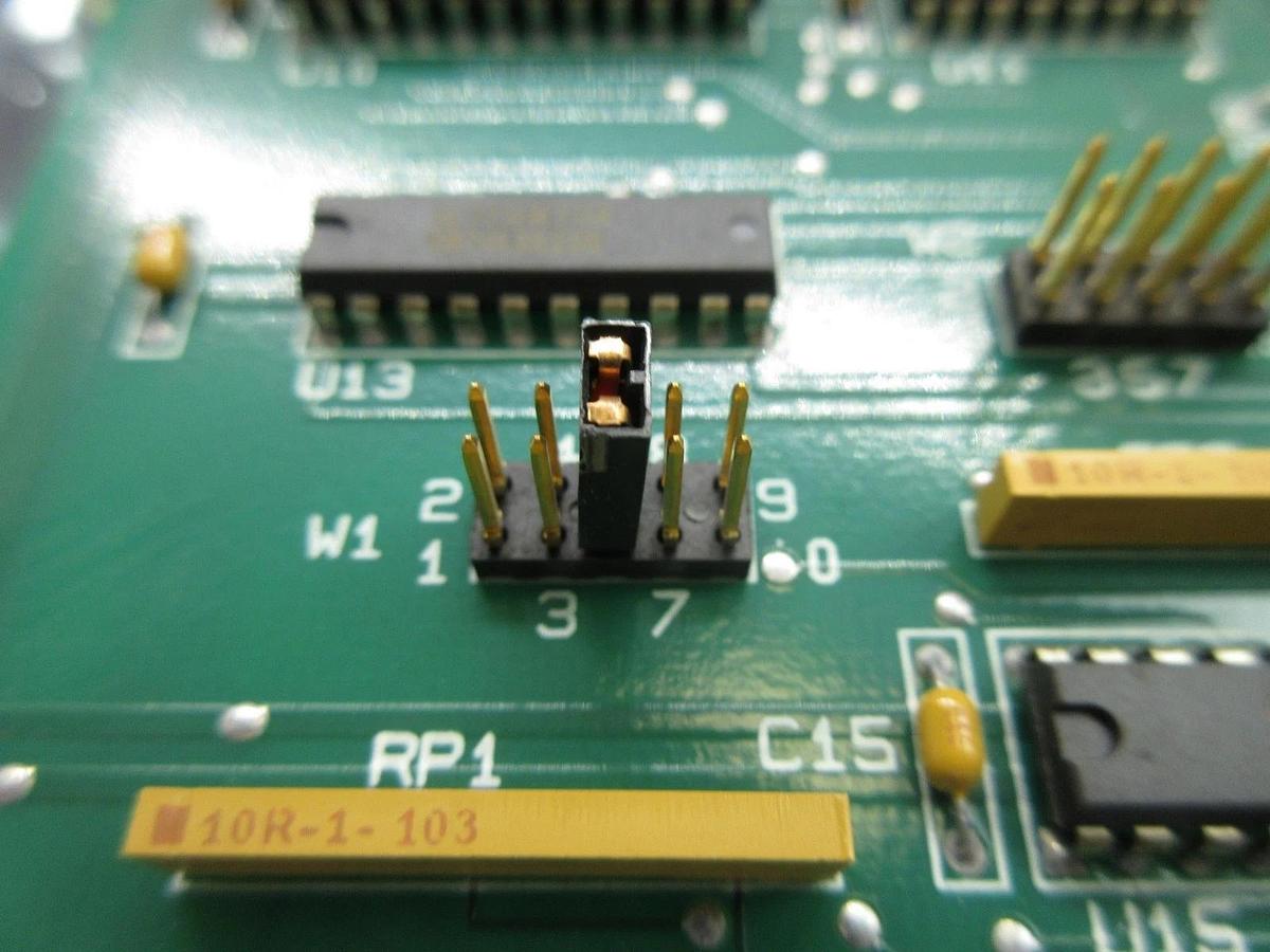 Used Perkin-Elmer 851-9993 Interface PCB Card 879-8076-002 Rev. B ASML SVG 90S Used