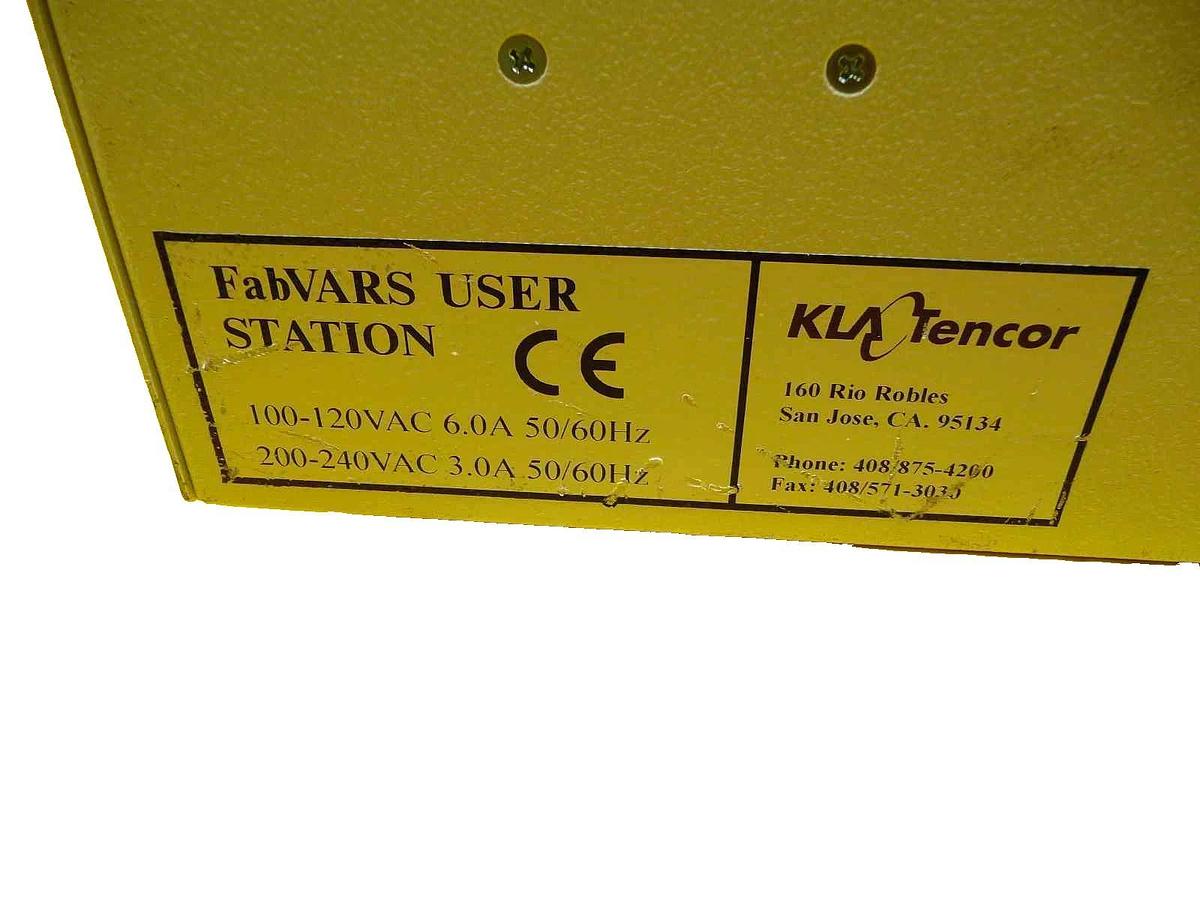 Used KLA-Tencor U00874 Computer Station FabVARS System Controller Working Surplus