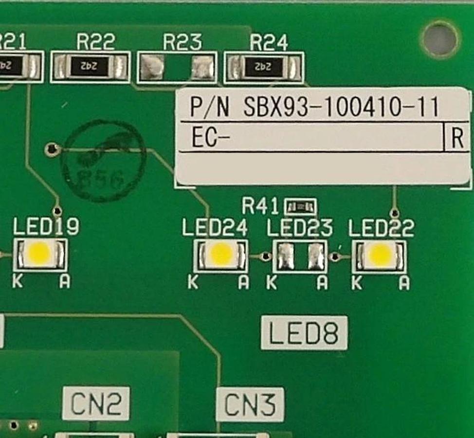 Used Sinfonia Technology SBX93-100410-11 Interface PCB SLPLED5 SBX08-000308-11 New