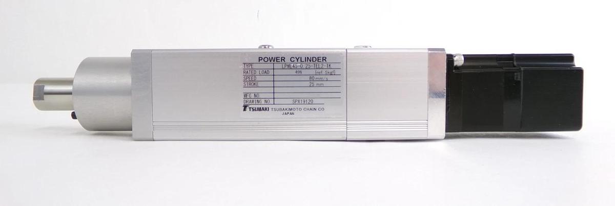 Used Tsubakimoto LPME45-0 Power Cylinder Servo Motor Lot of 2 Working
