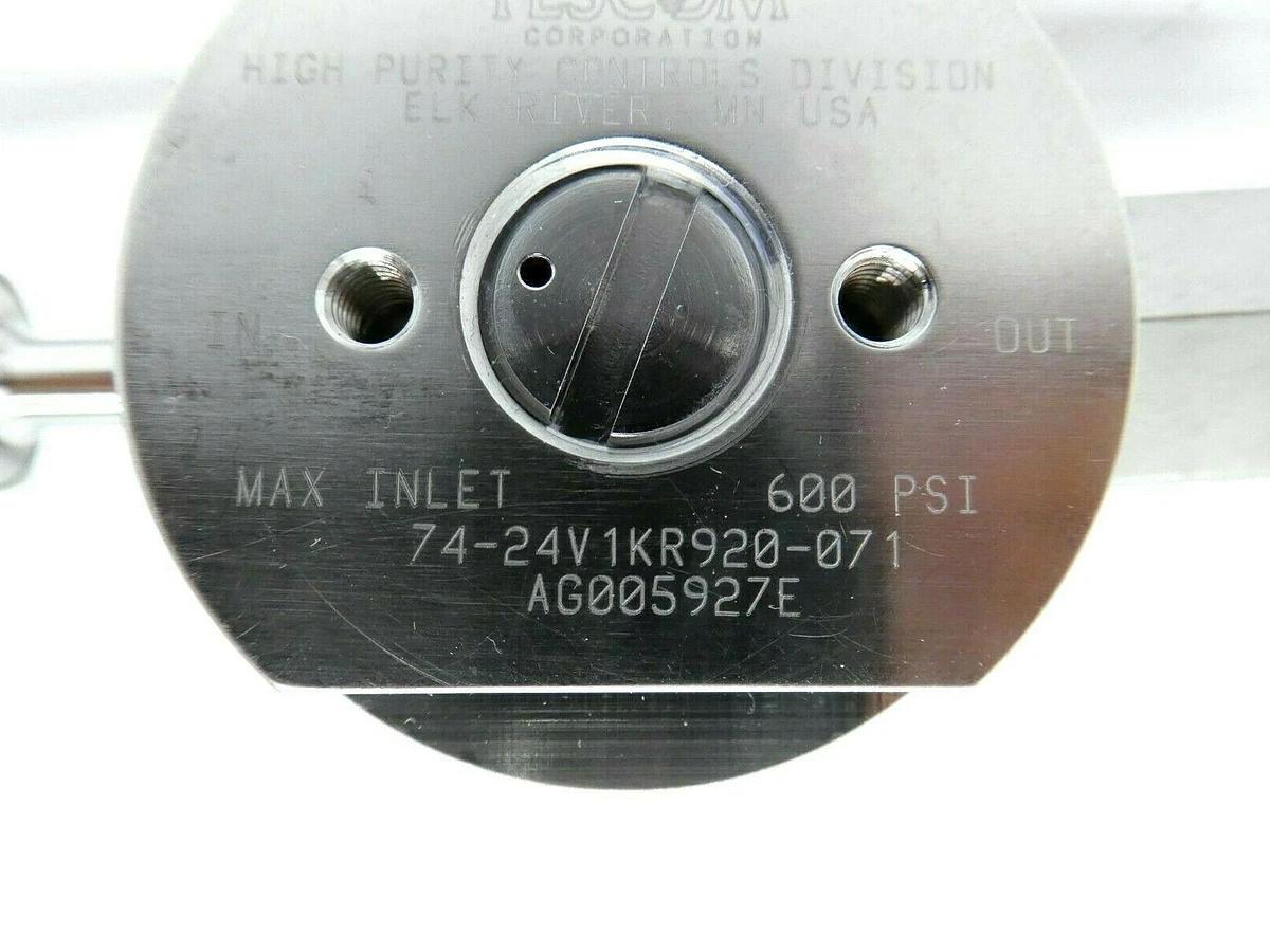 Used Tescom 74-24V1KR920-071 Manual Regulator 74-2400 Reseller Lot of 2 Working Spare
