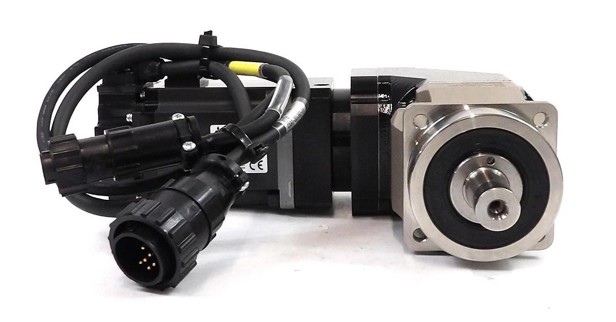 Used Mitsubishi HG-KR43-S131046 AC Servo Motor Working