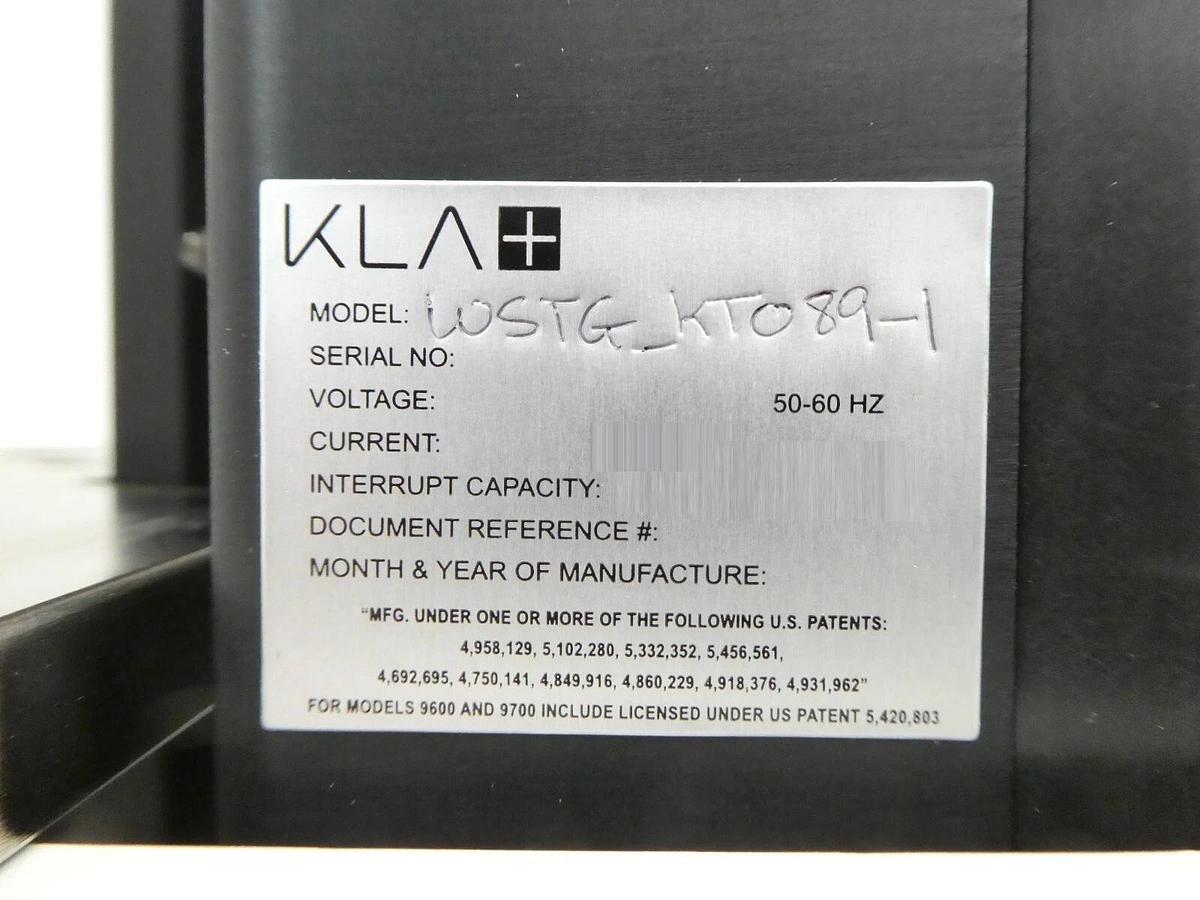 Used KLA-Tencor 0597627-004 300mm Wafer Inspection Stage WSTG-KT089-1 WaferSight 1