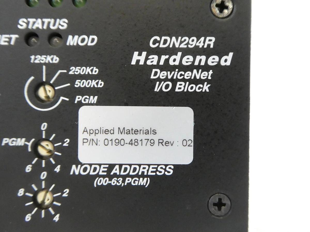 Used MKS Instruments AS01294-05 Hardened DeviceNet CDN294R AMAT Lot of 2 Working