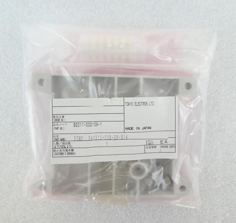 SMC PA2310-03N-BN-X14 Process Pump TEL Tokyo Electron 2011-002108-1 New Surplus