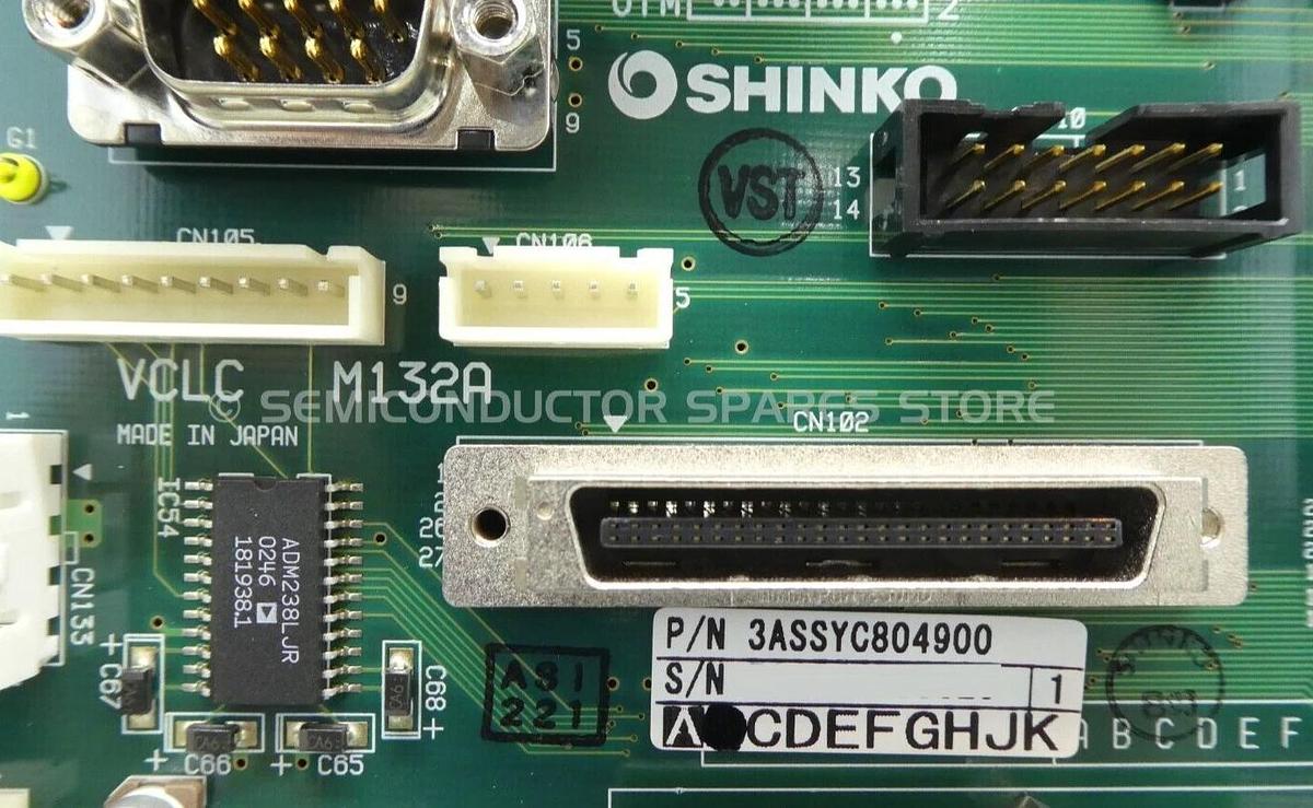 Used Shinko Electric 3CL513C000100 PCB VCLC M132A 3FE113C004500 3ASSYC804900 Working