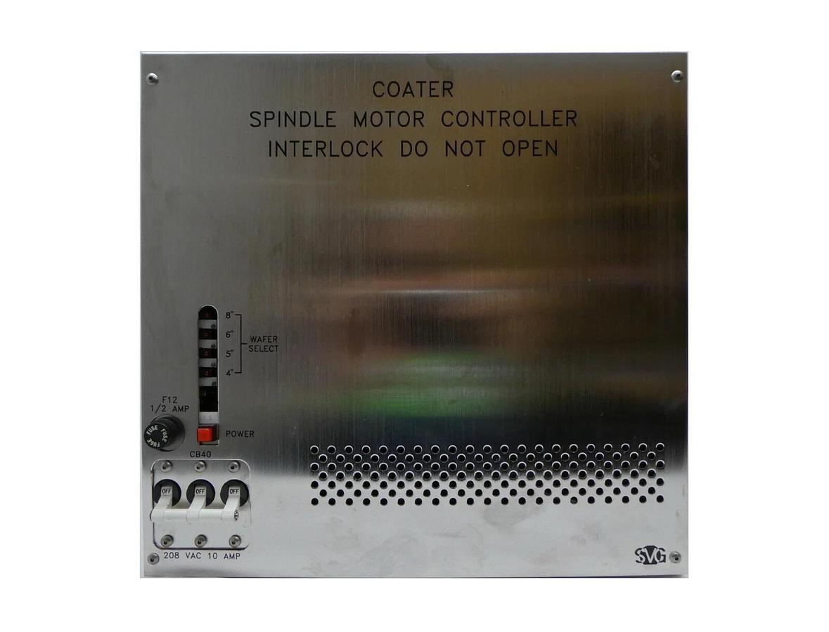 Used SVG Silicon Valley Group Coater Spindle Motor Controller 121-143G 90S DUV Spare