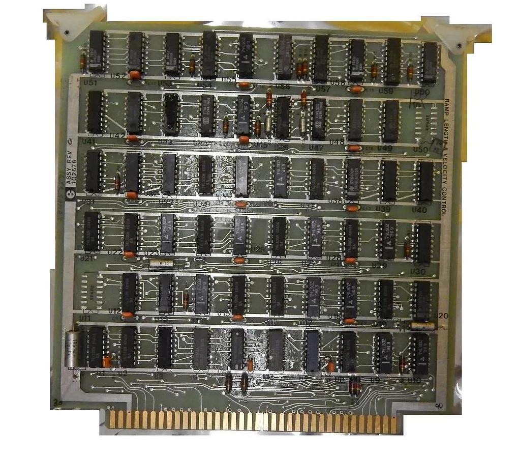 Used Electroglas 102676 Ramp Length & Velocity Control PCB Card 102675 Used Working