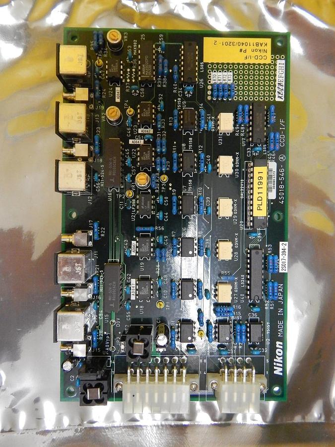 Used Nikon 4S018-546-A CCD-I/F PCB KAB11040/3201-2 2S017-394-2 OPTISTATION 3 Used
