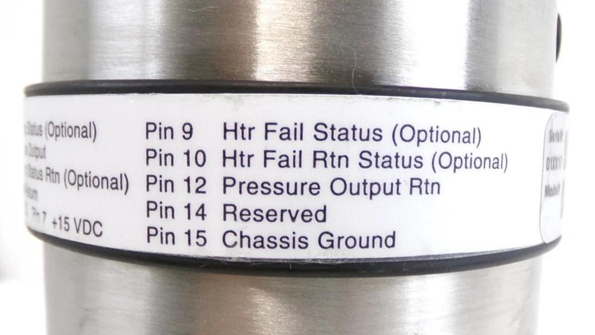 Used MKS Instruments 627D12TBC1B Baratron Pressure Transducer Dented Surplus