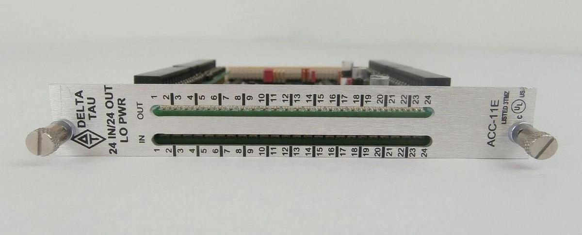 Used Delta Tau 603307-104 24 IN/24 Out OPTO PCB Card ACC-11E 603276-100 AMAT Working