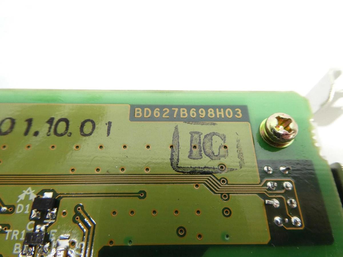 Used Mitsubishi Q80BD-J71BR11 PLC Interface Board PCB Card MELSECNET/H Working Spare