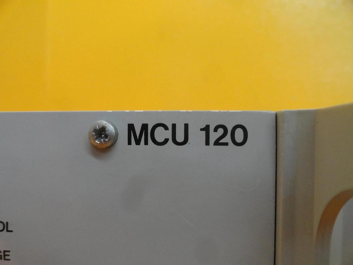 Used Balzers BG M59 250 Magnetron Control Unit MCU 120 MCU120 Used Working