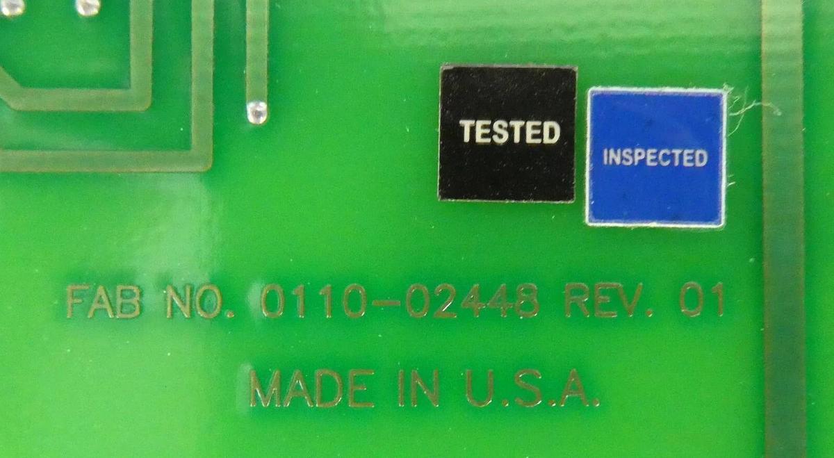 Used AMAT Applied Materials 0100-02464 Gas Panel Distribution PCB Working