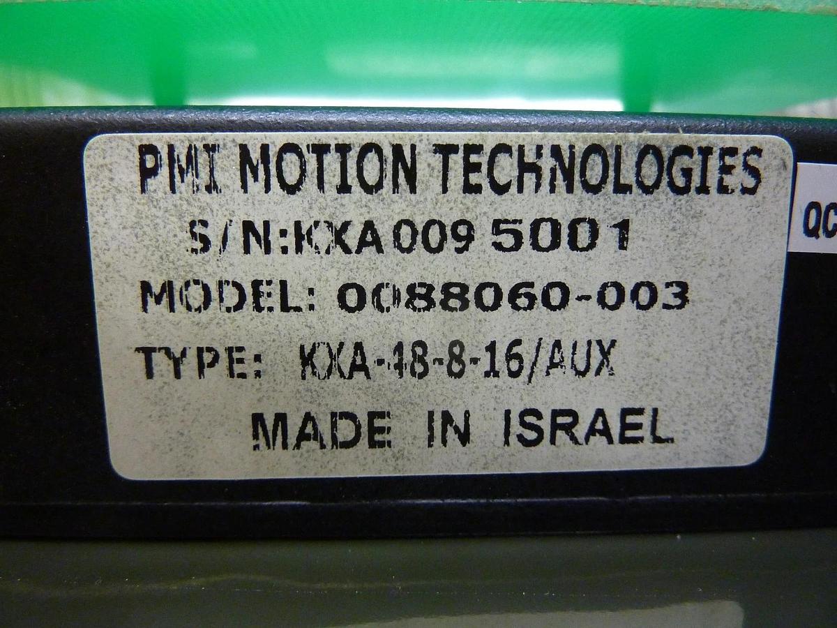 Used PMI Motion Technologies KXA-48-8-16/AUX PCB Card 0088060-003 Kollmorgen Used