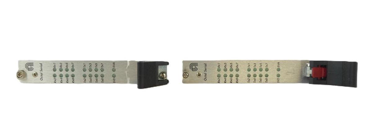 Used MKS Instruments AS00801-04 Octal Serial PCB Card AMAT 0190-09290 Lot of 2 Spare