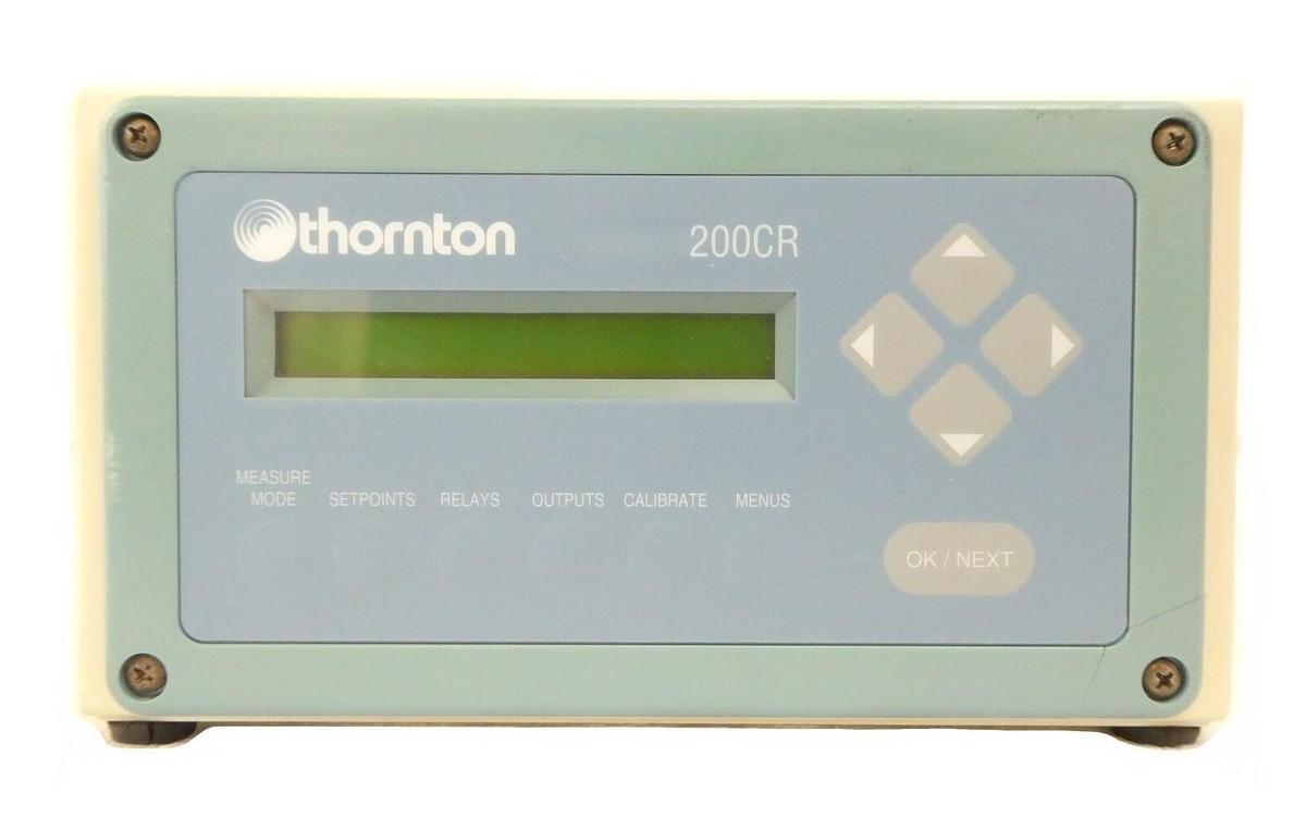 Used Thornton 6220-1 Conductivity/Resistivity Meter 200CR Working Surplus