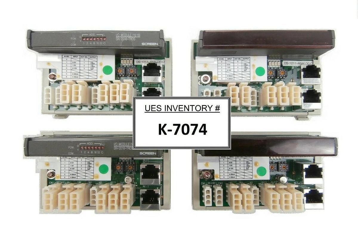 Used DNS Dainippon Screen DS-1211-ANALOG(C) I/O PCB SN-2016-TRDS Reseller Lot of 4