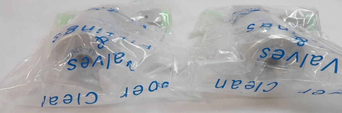 KITZ SCT RD4CSI-VFVC-2216-EP-316L Pneumatic Diaphragm Valve E32000777 Lot of 2