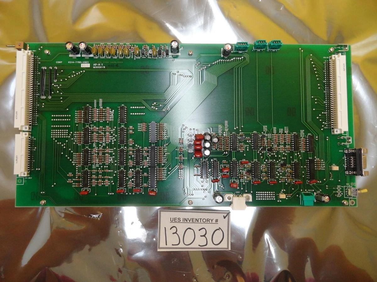 Used Fujitsu Denso KS14-7795-H921 CONT MP-M Y PCB Board KS350-3104-H470 Used Working