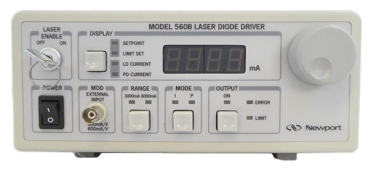 Used Newport Model 560B Laser Diode Driver Working Surplus