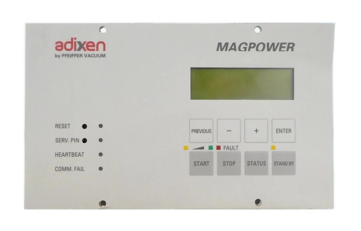 Used Pfeiffer 804540 Turbomolecular Pump Controller MAGPOWER Tested Not Working As-Is