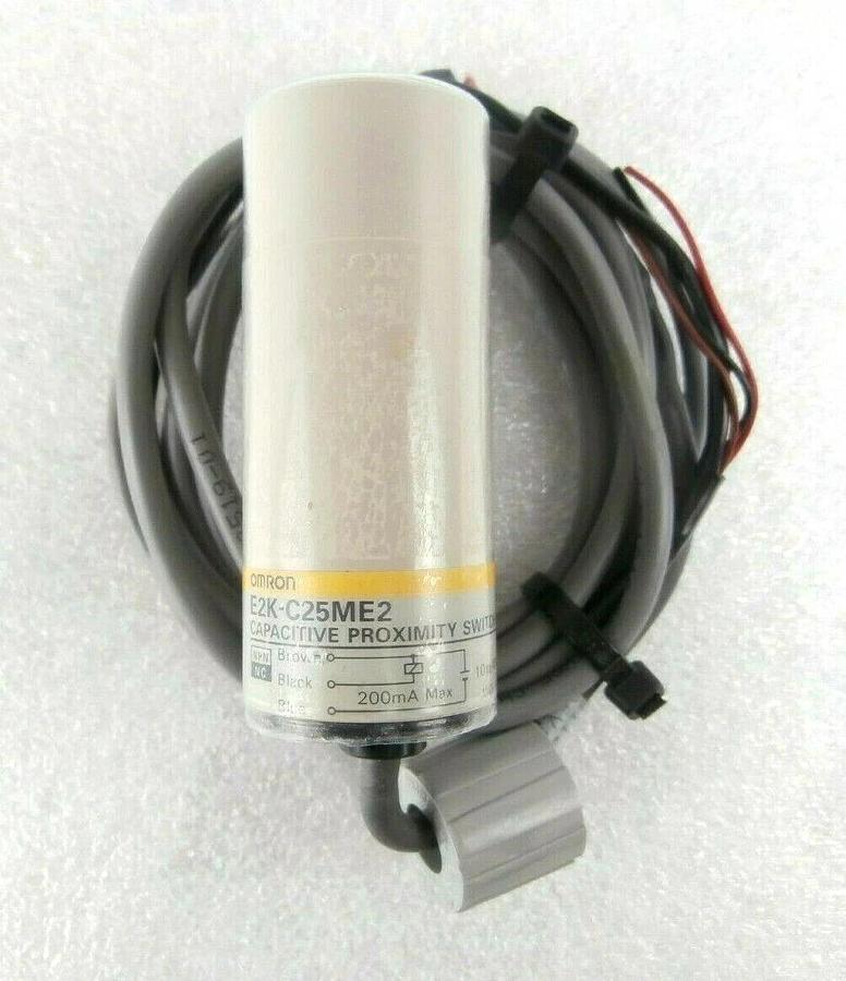 Used Omron E2K-C25ME2 Capacitive Cylindrical Proximity Switch Reseller Lot of 5 Spare