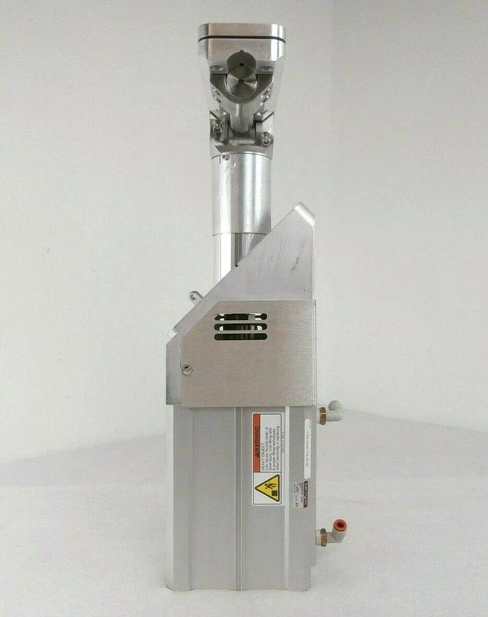Used SMC NCDQ2B125-UIA97 Slit Valve Pneumatic Cylinder with Gate AMAT Ultima X Spare