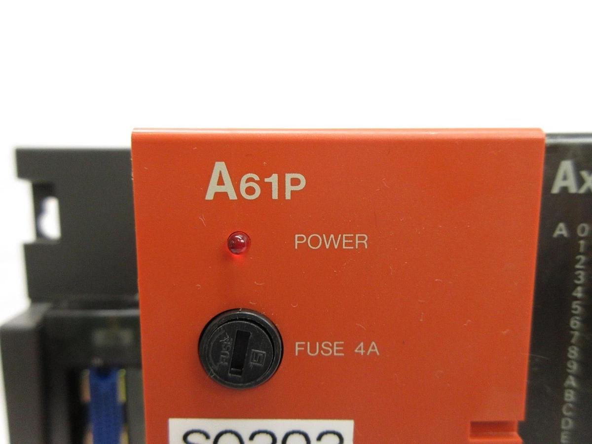 Used Mitsubishi A61P Programmable Logic Controller PLC MELSEC Used Working