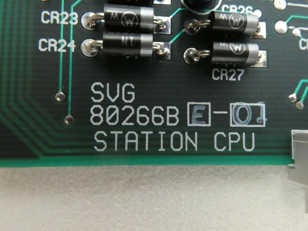 Used SVG Silicon Valley Group 80266BE-01 Stack Bake Station CPU PCB 90S DUV Working