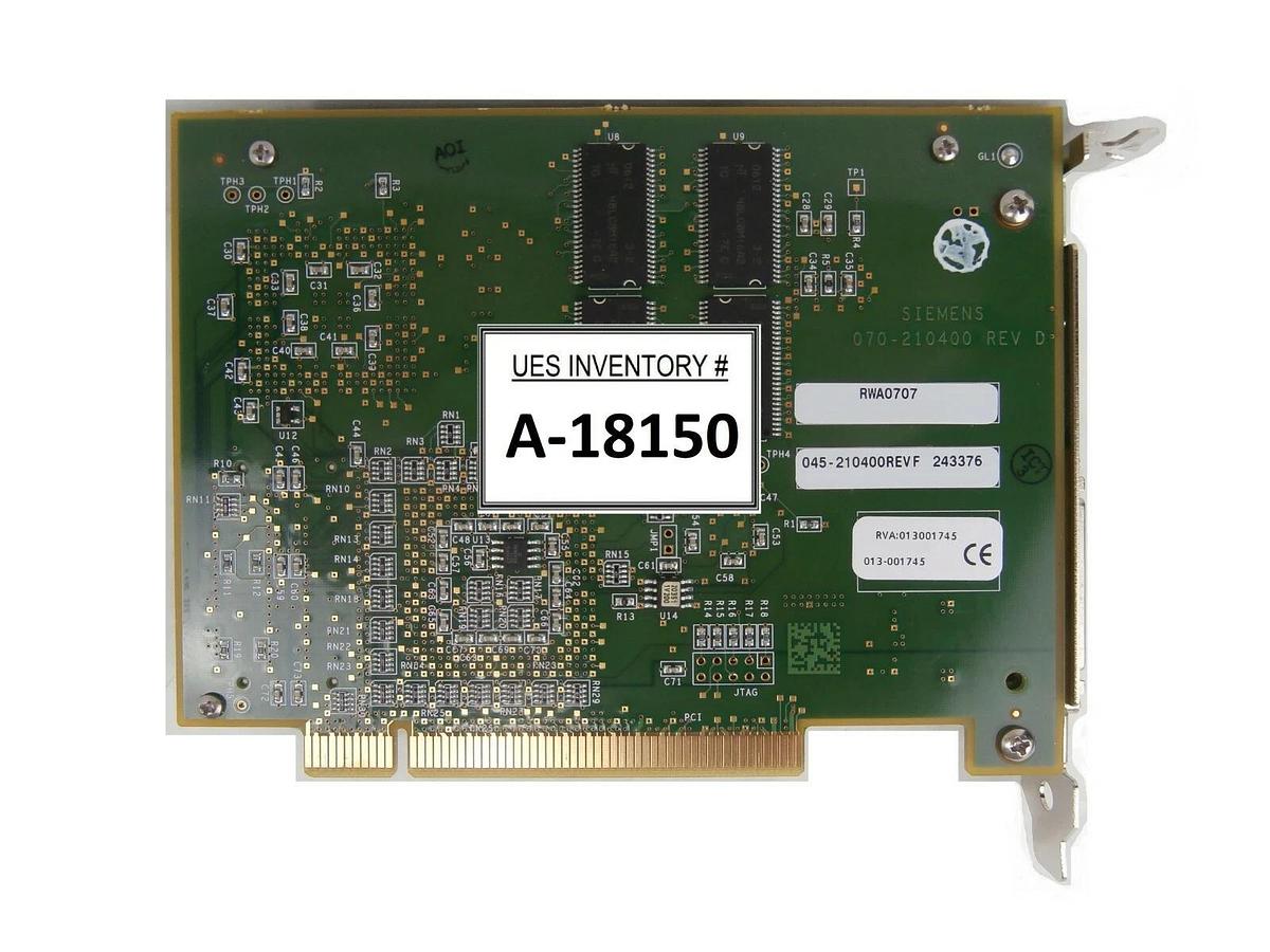 Used Siemens 013-001745 RVSI PCI Frame Grabber PCB Card 045-210400 045-208000 Working