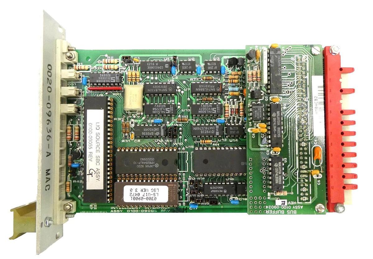 Used AMAT Applied Materials 0100-09006 Liquid Source SBC Assembly PCB Working Spare