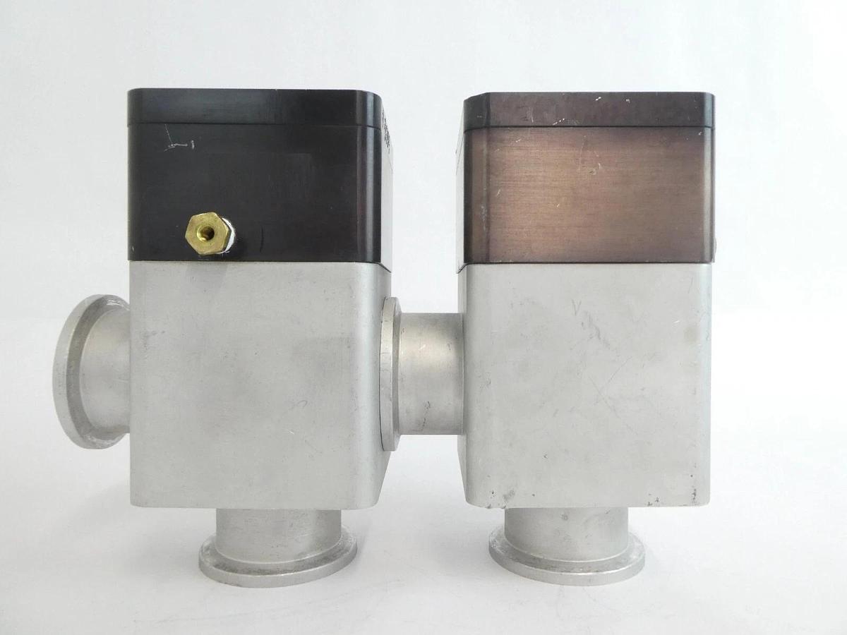 Used Varian L6281-703 L6281-701 Pneumatic Angle Valve Reseller Lot of 4 Working