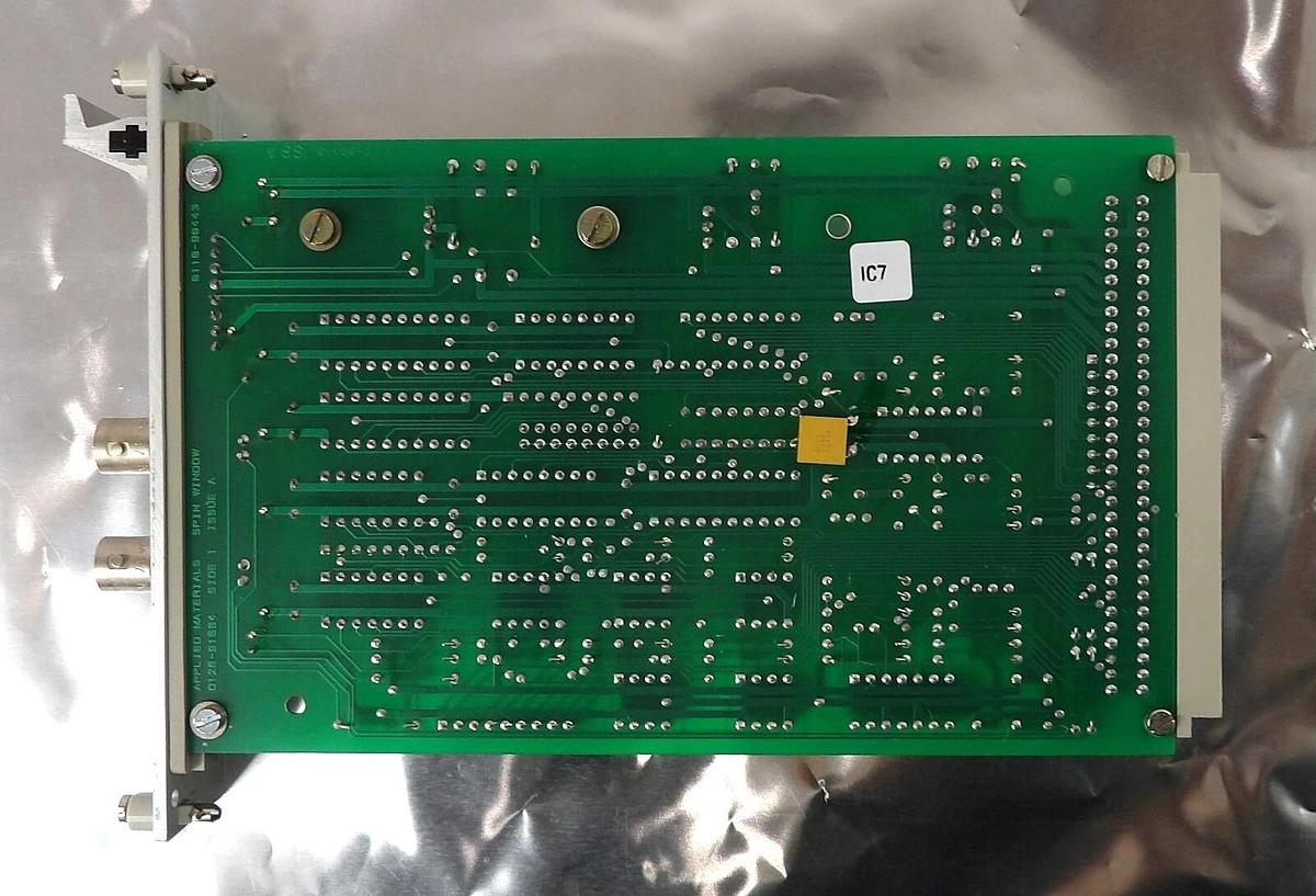 Used AMAT Applied Materials 0120-91554 Spin Window PCB Card Working Surplus