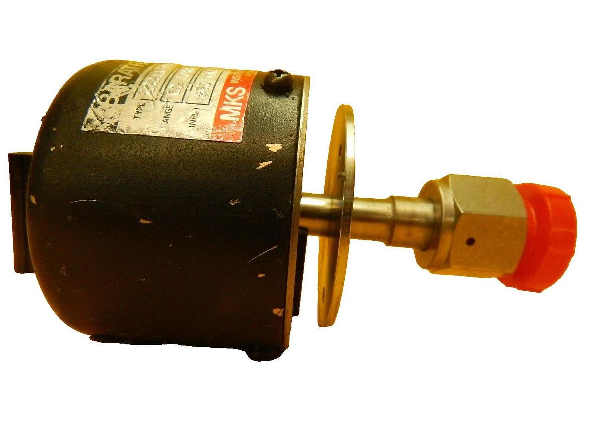 Used MKS Instruments 122AA-00010-B-SP053-80 Baratron Transducer Tested Working